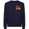 AS Roma RM Felpa, Blu, M Unisex-Adulto
