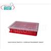 Coperchio Trasparente per Cassetta pagnotte pizza da cm.60x40