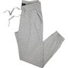 Coveri Pantaloni Tuta Uomo con Polsini Cotone Garzato Taglie Forti 3XL 4XL 5XL 6XL (IT, Testo, 5XL, Regular, Regular, Grigio)