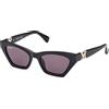 Max Mara Occhiali da sole per donna cat eye firmati sunglasses neri gatto Max Mara MM0057