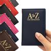 evelay Rubrica per indirizzi con copertina in similpelle imbottita Executive Small Size Notebook A-Z (blu navy)