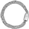 Breil, Collezione Magnetica System, Bracciale Donna Small Eclipse, in Acciaio Lucido, con Micro Catene e Pratica Chiusura con Magnete, Idee Regalo Donna, Lunghezza 19 cm, Colore Silver