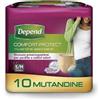 DEPEND COMFORT D MUT S/M SUPER