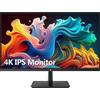 Z Z-Edge Z-Edge Monitor PC 28'' 4K Ultra HD (3840 x 2160), IPS, 4ms, Schermo LED 16:9 con HDMI Cavo, 60Hz, FreeSync, 300cd/m², Inclinazione Regolabile, HDMI2.0 * 2 & DP1.2 * 2, Altoparlanti Integrati, VESA