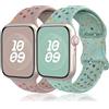 Wowstrap Cinturino per Apple Watch 40mm 45mm 44mm 42mm 41mm 38mm 49mm,Cinturini in Silicone per Apple Watch Serie 9 8 7 6 5 4 3 Ultra SE Nike Sport Bracciale Orologio Bands,Cinturino iWatch Donna/Uomo,2 Pezzi