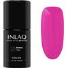 INLAQ® HEMA Free Smalto Gel per Unghie UV - Colori Diversi - Tonalità Pastello - Collezione Crazy Rainbow - Smalto Semipermanente - Gel Unghie - Colore Cerise 6 ml