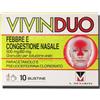 A.MENARINI IND.FARM.RIUN.Srl VIVINDUO Febbre E Congestione Nasale 500 Mg/60 Mg Granulato Per Soluzione Orale (FARMACO DA BANCO)