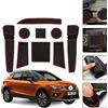 BIBIBO Tappetini in Gomma per Auto, Accessori per Fodere Compatibili con Seat Ibiza tipo 6F SEAT Arona 2017-2025, Inserti per tazze e console centrale della porta Tappetino, 9pc