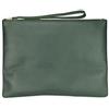 Yancci, Borsa pouch grande da donna, Verde,