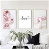 Nordic ideas - Tele per decorazione di parete, motivo: natura, paesaggio, quadro moderno di design, stampe su tela, bianco e nero, per arredo soggiorno, d, L(40X50CM) Pas de cadre