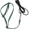 Hztyyier Pet Parrot Bird Harness Guinzaglio, Corda da Addestramento Volante Regolabile Anti-morso per Pappagalli per Partecipare a Una Festa Lovebird Giocattolo da Allenamento All'aperto (verde)