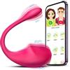 StunningCB Vîbràtỏri-donna-Sqúîrtîng 10 tipi di vibrazione Séx Tóyscop Ṵomò pënë Vîbrãtöre con telecomändo V𝚒br𝚊tôri-Squ𝚒rtïng-Pṷnto-G Connessione bluetooth dell'app Vîbrãtörepèr döññã pënë Séx Tóyscop cöppie