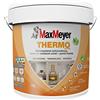MaxMeyer Pittura per interni termica, antimuffa, anticondensa, A+ e priva di formaldeide, Thermo A+ Active BIANCO 10 L