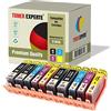 TONER EXPERTE 364XL Cartucce d'inchiostro Sostituzione per HP 364 XL Compatibili per Deskjet 3070A 3520 Photosmart 6520 5510 7510 6510 5515 6512 B8550 Officejet 4620 Nero Ciano Magenta Giallo 10-Pack