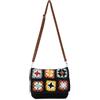Syrads Borsa Da Spiaggia In Paglia Per Le Donne Borsa Casual Estate Spiaggia Paglia Borsa A Tracolla Paglia Borsa A Tracolla,Nero