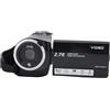 Bewinner Videocamera Videocamera 2,7K, Fotocamera Professionale per Vlogging da 50 MP con Zoom Digitale 16x, Schermo da 2,8 Pollici, Funzione Webcam per Viaggi All'aperto