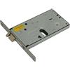 Yale Security Serratura Elettrica Da Fascia '950' Per Porte In Alluminio. Finitura Verniciata Nera. Foro Ovale Per Cilindro, Scrocco E Pistone Di Ricarica Reversibili. Vite Di Fissaggio Per Cilindro. Senza Cilindro. Alimentazione 12V. Con Scrocco.