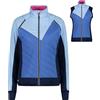 CMP Giacca softshell leggera da donna con maniche rimovibili, softshell, cielo, 42