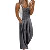 Generisch Salopette da donna per attività all'aria aperta, elasticizzati, per pantaloni da donna, colore blu, dritto, gamba larga, pantaloni slim in jeans, comodi con tasche, per attività all'aria aperta, tempo