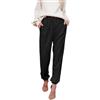 Generic Pantaloni da jogging da donna con paillettes scintillanti in vita elasticizzata con coulisse Shinny Glitter Yoga Harem Bloomer Activewear pantaloni hip hop Bling sera feste night club indossare con