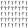 JNNJ 40 Pcs Viti per Parafanghi per Carrozzeria Dell'auto, Viti Esagonali Autofilettanti Con Guarnizione per Corpo Auto Parafango, Viti Autofilettanti Di Fissaggio Del Piatto Guardia Del Paraurti Auto