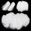 DNDGDLUA Confezione da 600 piume bianche artigianali, piume per artigianato, piume d'oca naturali artigianali, per acchiappasogni, matrimoni e progetti artigianali, costumi, borse, decorazioni per orecchini