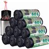 ASelected 200 Sacchi Spazzatura 30 litri 10 Pezzi con Laccetti Nero