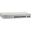 Allied Telesis Switch di rete Allied Telesis GS950/10PS Gestito Gigabit Ethernet (10/100/1000) Supporto Power over (PoE) Verde, Grigio [AT-GS950/10PS]