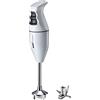 bamix Miscelatore a immersione EO140 Classic con coltello multifunzione in acciaio inox, 140 W, 2 livelli, made in Svizzera, bianco/nero