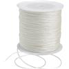 TONIFUL Cordoncino in nylon satinato, 1 mm x 91,4 m, per la creazione di braccialetti e gioielli, macramè, cerato, collane, filo per perline, kumihimo, nodi cinesi artigianali