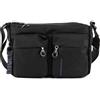 Mandarina Duck Md 20 P10qmtx5, Borsa a Tracolla Donna, Nero (Black), 28x18x9 (L x H x W)