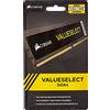 Corsair Memoria 16 GB (1 x 16 GB) DDR4 2133 MHz CL15, Nero