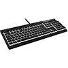 HyperX Pudding Keycaps, design a due strati, illuminazione RGB, layout tedesco QWERTZ, compatibile con HyperX e tastiere meccaniche da gioco, incluso estrattore keycap, nero e bianco