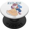 Disney Princess Beauty And The Beast Belle Beast Dancing PopSockets PopGrip Intercambiabile