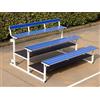 Tribuna da interno trasportabile Mt 2 a 3 file in PVC