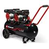 Einhell TE-AC 50 Compressore silenziato (220-240 V, 1500 W, serbatoio aria 50 l, max 8 bar, portata aria max 190 l/min., cilindri 4, autolubrificato - inc. 2 manometri, 54 dB(A))