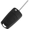 Tiuimk Custodia per chiave con telecomando a 2 pulsanti per Opel Corsa Vectra Zafira