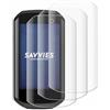 savvies (4 Pezzi Full-Screen Pellicola Protettiva per Garmin Edge 1050 Full Cover Pellicola Copertura [Completa Trasparente, 3D Curved]