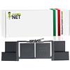 New Net Batteries - Batteria compatibile con Mac Book Pro 15 A1953 A1990 (anno metà 2018-2019) - MAC ID 15,1 15,3 - EMC 3359 [ 11.4 V - 7400 mAh - 84.36 Wh ]