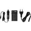 vhbw caricabatterie compatibile con Sony Cybershot DSC-W380, DSC-W510, DSC-W520, DSC-W530, DSC-W560 videocamera, reflex - Stazione di ricarica