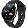 Trevi T-FIT 230 CALL Orologio Smart con Funzione Chiamata Bluetooth, Controllo Allenamento Fisico e Stato Benessere, Monitoraggio del Sonno, Grande Display Full Touch, Nero