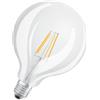 Ledvance 6.5-60W 220-240V E27 827 806lm PARATHOM G125 FIL CL ND