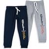 Chicco Set Pantaloni Lunghi In Felpa, Pantaloni sportivi Bambini e ragazzi, Blu, 12 mesi
