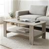 MIlani Home BERRY - tavolino da salotto moderno cm 100 x 55 x 41 h