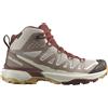 Salomon - Scarpe da trekking in GORE-TEX - X Ultra 360 Edge Mid GTX W Silver Cloud/Iron/Rum Raisin per Donne - Taglia 3,5 UK,4 UK,4,5 UK,5 UK,5,5 UK,6 UK,6,5 UK,7 UK,7,5 UK - Beige