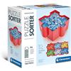 Clementoni - Organizer Puzzle, 6 Vaschette 19x19cm, Accessorio per Organizzare e Ordinare i Pezzi, Impilabili e Trasportabili con Facilità, Made in Italy, 37040