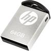 HP, chiavetta USB 2.0 Super Mini, in metallo, antiurto, antipolvere, a prova di schizzi, v222 W hpfd222 W - 64
