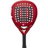 Wilson Bela Pro V2.5 - Racchetta da padel, colore: Rosso/Nero