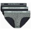 Emporio Armani Stretch Cotton Core Logoband 3-Pack Boxer, Boxer Uomo, Blu (Marin-Pr Marin-Marin), M