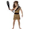 Smiffys Costume da cavernicolo con abito, copricapo e bracciali Halloween